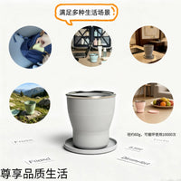 2026 New Collapsible Silicone Travel Cup - Portable & Durable Folding Water Bottle for Outdoor Use