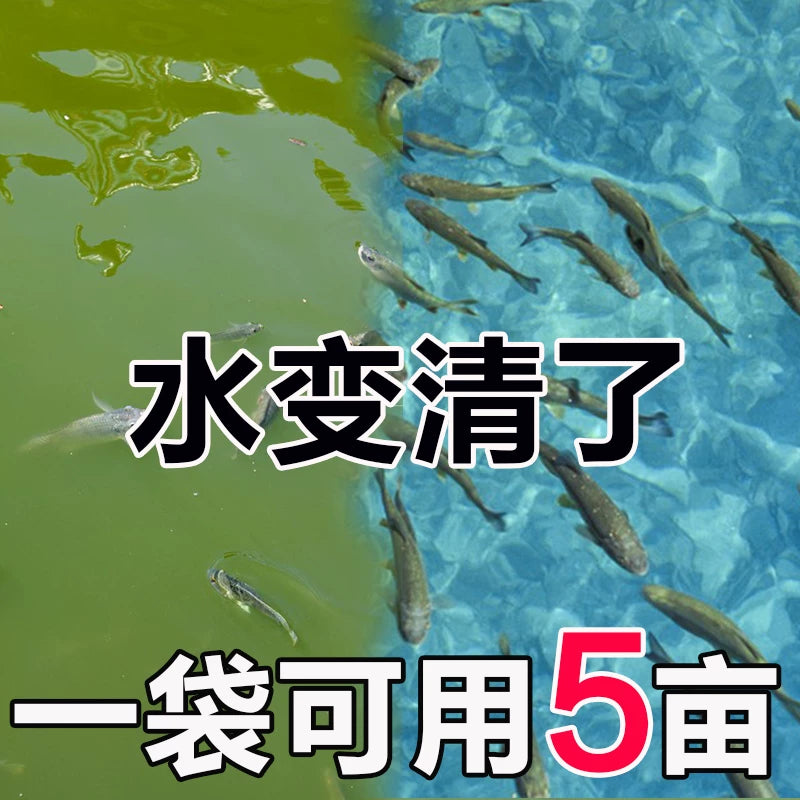 Pond Water Clarifier for Fish Ponds and Aquaculture, Rapid Purification Agent