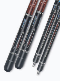 Billiard Pool Cue Stick for 8-Ball American Billiards, Two-Piece Design