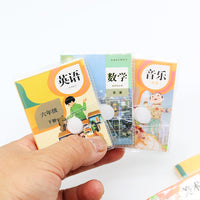 Dollhouse Miniature Textbook Model for BJD Dolls - Random Single Book