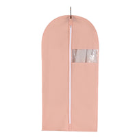 Non-Woven Garment Bag for Clothes Storage, Dustproof Suit and Coat Cover with Hanging Loop