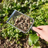 Garden Soil Sieve with Handle for Sand, Soil, and Fertilizer