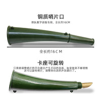 Military Green Tactical Survival Whistle Horn for Outdoor Training and Rescue