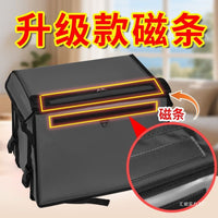 Insulated Food Delivery Bag with Magnetic Closure, Large Capacity Waterproof Cooler for Camping and Takeout