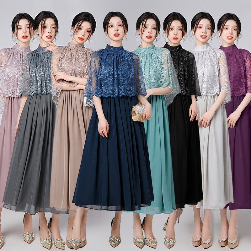 Elegant Women's Evening Gown Slim Fit Party Dress