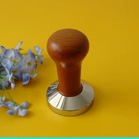 Espresso Coffee Tamper 51mm/58mm with Solid Handle for Italian Coffee Machines