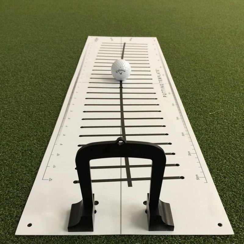 Visio Golf Putter Training Aid 12 Arc Waterproof Sweet Spot Path Trajectory Mat