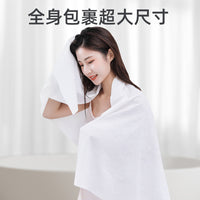Compressed Cotton Bath Towel and Face Towel Set for Travel and Hotel Use