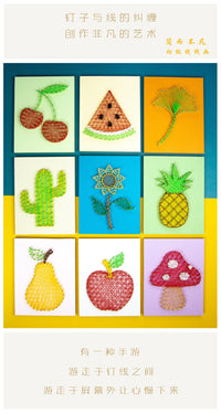 DIY String Art Kit for Students and Craft Enthusiasts