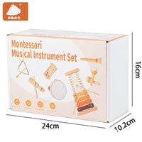 Orff Montessori Wooden Musical Instrument Set for Early Childhood Education