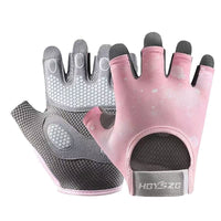Unisex Cycling & Fitness Half-Finger Gloves with Anti-Slip Silicone & Shock Absorption