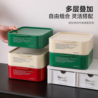 Dopamine Desktop Organizer High-Value Cute Office Storage Box Light Luxury Advanced Kids Creative New Home Use