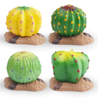 Artificial Cactus and Succulent Desert Plant Miniatures for Sand Table Decor