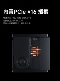 MINISFORUM MS-A2 Mini PC AMD Ryzen R9-8945HX/R7-7745HX High-Performance Quad 10GbE Gaming Design Workstation