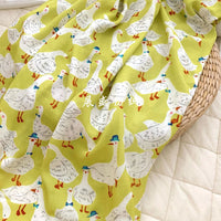 Double-Layer Gauze Bamboo Fiber Digital Print Fabric for Loungewear and Homewear