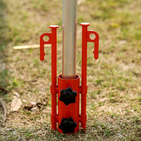 Adjustable Canopy Pole Holder for Large Diameter Tent Awning Support Rods, Beach Umbrella Base
