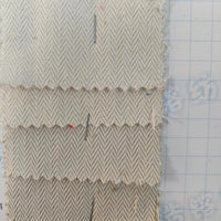 Two-Tone Fine Herringbone Twill Fabric for Apparel and Footwear