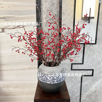 Artificial Red Berry Branch for Christmas & New Year Decor