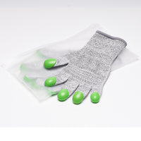 Ice Skating Cut-Resistant Gloves with Finger Loops for Speed and Figure Skating