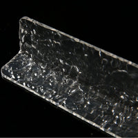 Acrylic L-Shaped Shelf for Bathroom Mirror Cabinets and Vanity Storage