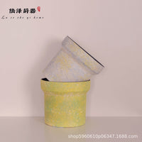 Nordic Style Ceramic Succulent Planter Pot with Breathable Terracotta Design