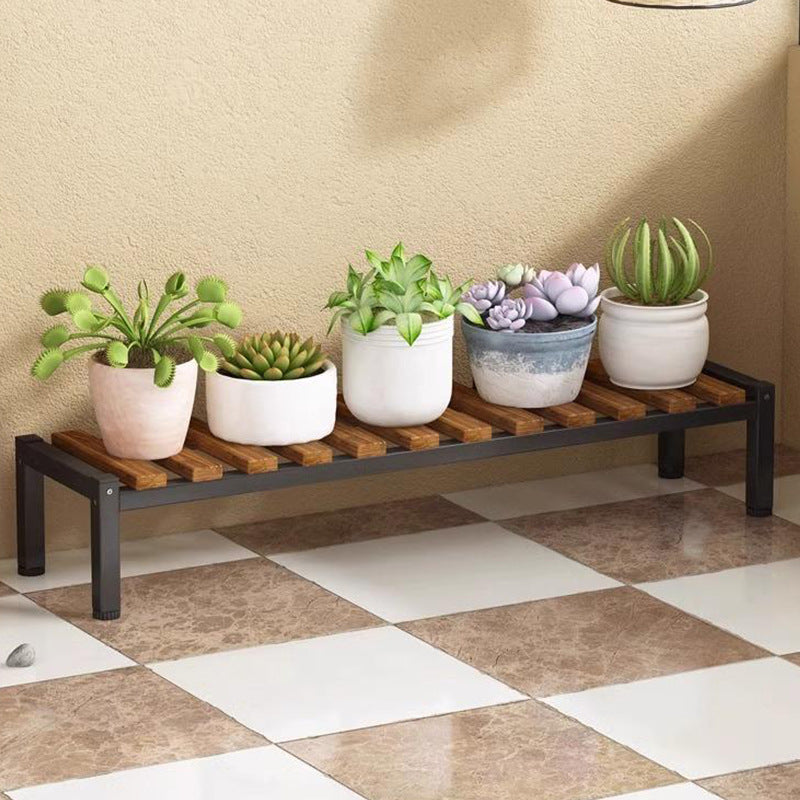 Multi-Tier Solid Wood Plant Stand for Windowsill, Balcony, Living Room - Floor-Standing Succulent Shelf