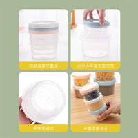 Salad Fresh-Keeping Container Set with Airtight Lids for Fruit, Lunch, and Freezer Storage