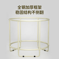 Indoor Trampoline for Kids and Adults with Swing and Punching Bag Options