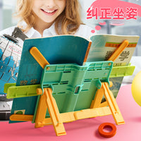 Cartoon Adjustable Book Stand Reading Holder Multi-functional Portable Document Holder