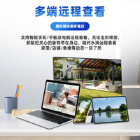 Outdoor PoE Security Camera 4MP/5MP Full-Color Night Vision Waterproof Remote Surveillance