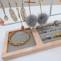 Iron Art Jewelry Display Stand for Earrings, Necklaces, Bracelets, and Rings