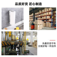 Magnetic Stainless Steel Paper Towel Holder for Kitchen Refrigerator Wall Mount Cabinet U-shaped Napkin Rack No-Drill Installation