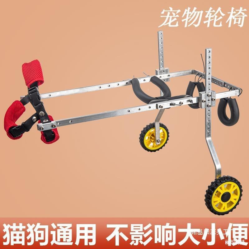 Pet Wheelchair for Dogs and Cats, Hind Leg Support for Rehabilitation and Mobility Assistance