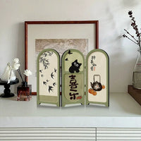 Crystal Persimmon Ruyi Desktop Screen Ornament for Home Decor