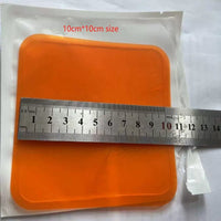 2-Pack Universal EMS Abs Muscle Toner Hydrogel Electrode Pads for Body Sculpting Massager, 10cm