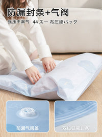 Vacuum Compression Storage Bags for Clothes and Quilts, Oxford Fabric Thickened Space Saver for Travel and Home