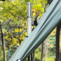 Outdoor Camping Tent Wood Stove Anti-Scald Fireproof Extended Flue Pipe Kit