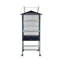 Metal Bird Cage for Parrots and Ornamental Birds, Pet Aviary