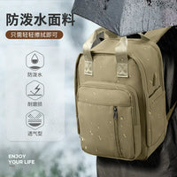 Fashionable European & American Style Backpack for Students and Travel, Large Capacity Laptop Bag