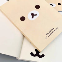 A5 Cartoon Series Blank Notebook, Aesthetic Thick Journal for Study and Sketching