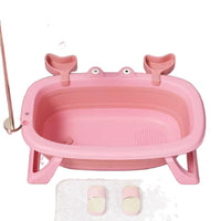 Foldable Pet Bathtub for Small Dogs and Cats, Portable Collapsible Pet Bathing Tub