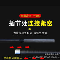 Carbon Fiber XXH Heavy Lure Fishing Rod for Blackfish Pike Bass - Spinning/Casting