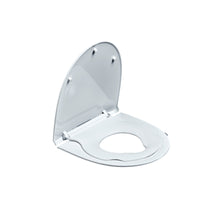 Children Adult Dual-Use Toilet Seat with Soft Close, Urea-Formaldehyde Resin