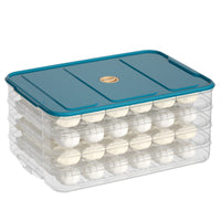 Food-Grade Multi-Layer Dumpling Storage Container for Refrigerator and Freezer