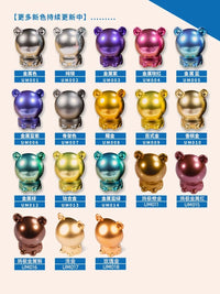 JIUJI Pre-thinned Oil-Based Paint for Gundam & Military Models - Metallic & Color Options