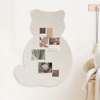 No-Drill Adhesive Felt Photo Wall Board, Message Board for Nursery & Kids Room, Wall Decor Background for DIY Crafts