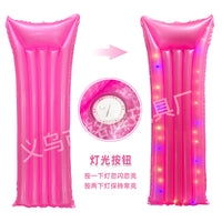 Inflatable Pearlized Pool Float with Optional LED Light