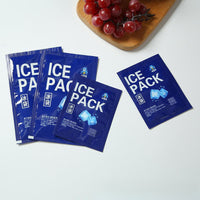 Disposable Self-Absorbing Ice Packs for Cold Chain Transport, Water-Free Double Film Portable Cooler Bags