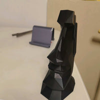 Moai Head Eyeglass Holder Desktop Display Stand