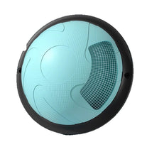 Half Balance Ball Trainer with ABS Anti-Burst Base for Yoga, Core Training, and Office Seating